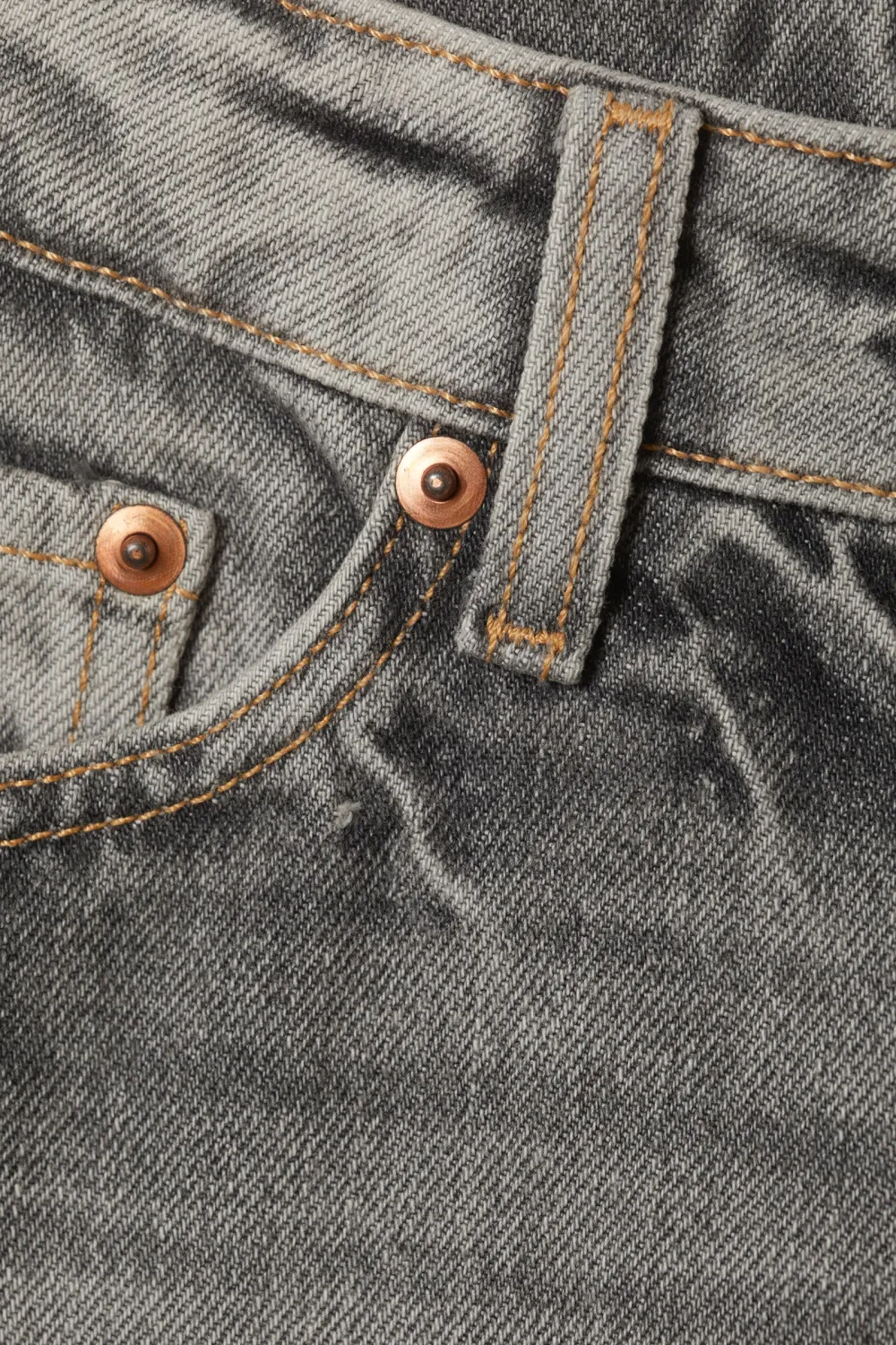 Button Up Wide Leg Jeans