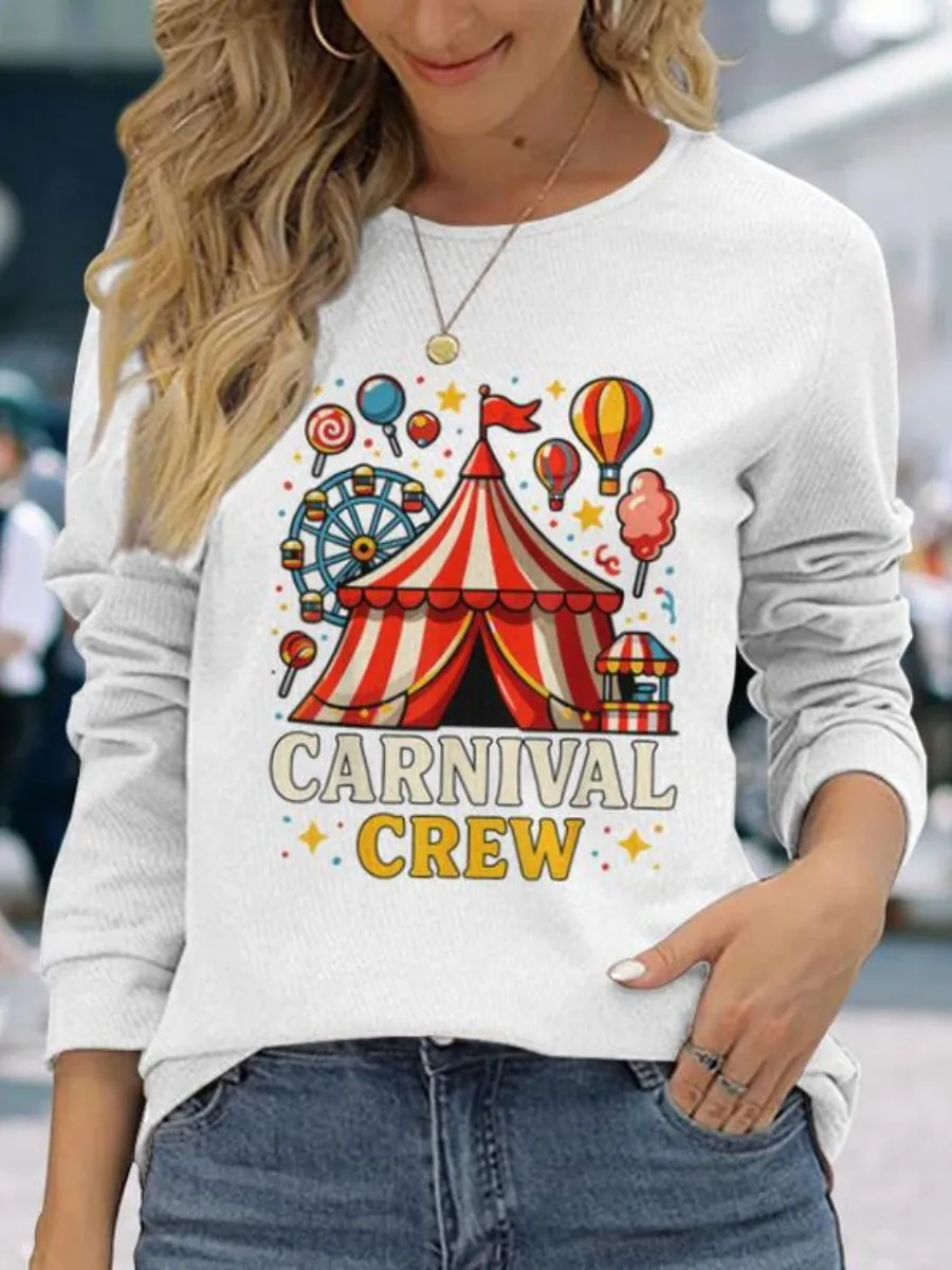 Circus Tent Printed T-Shirt