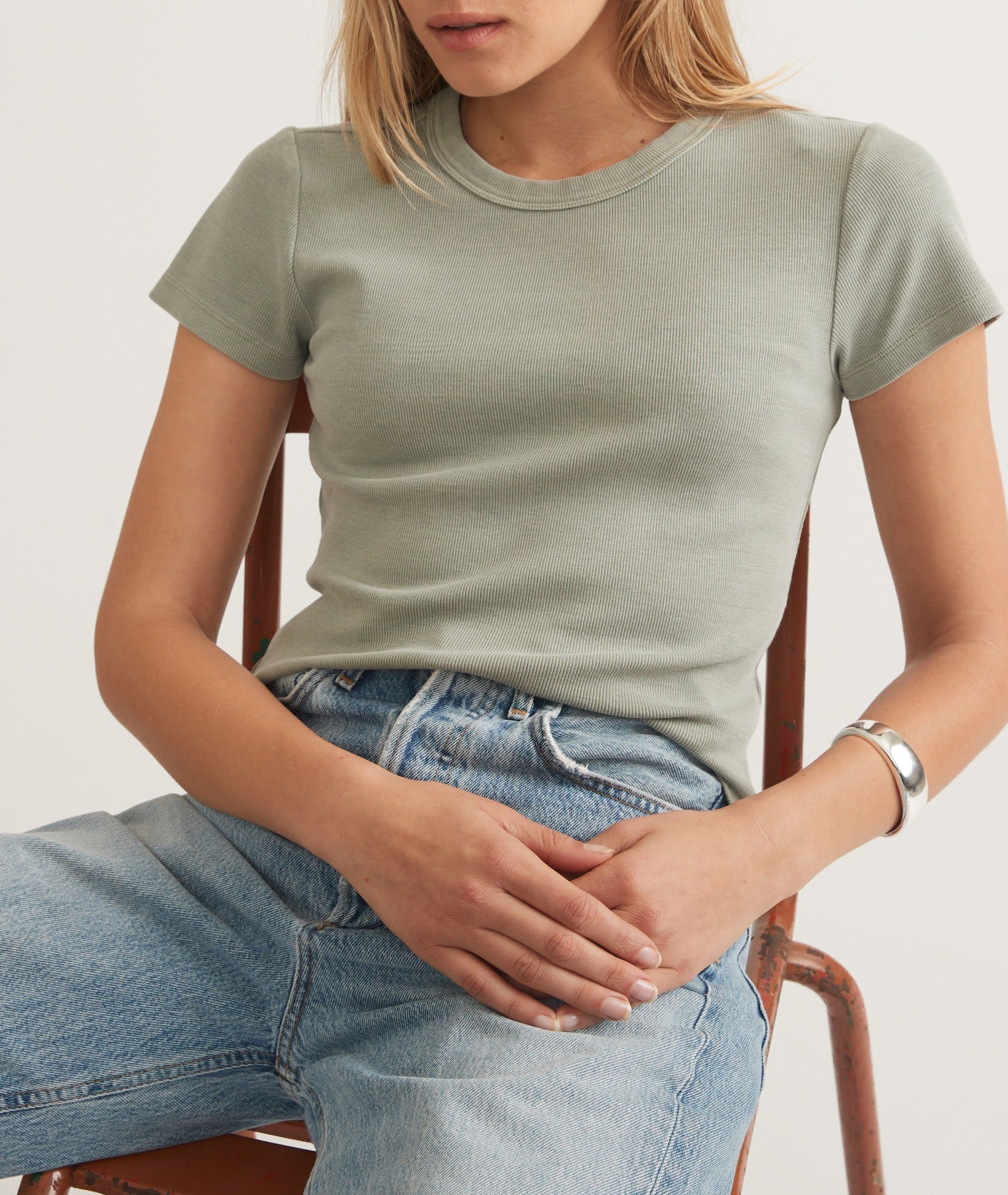 Faded Olive Relaxed Tee