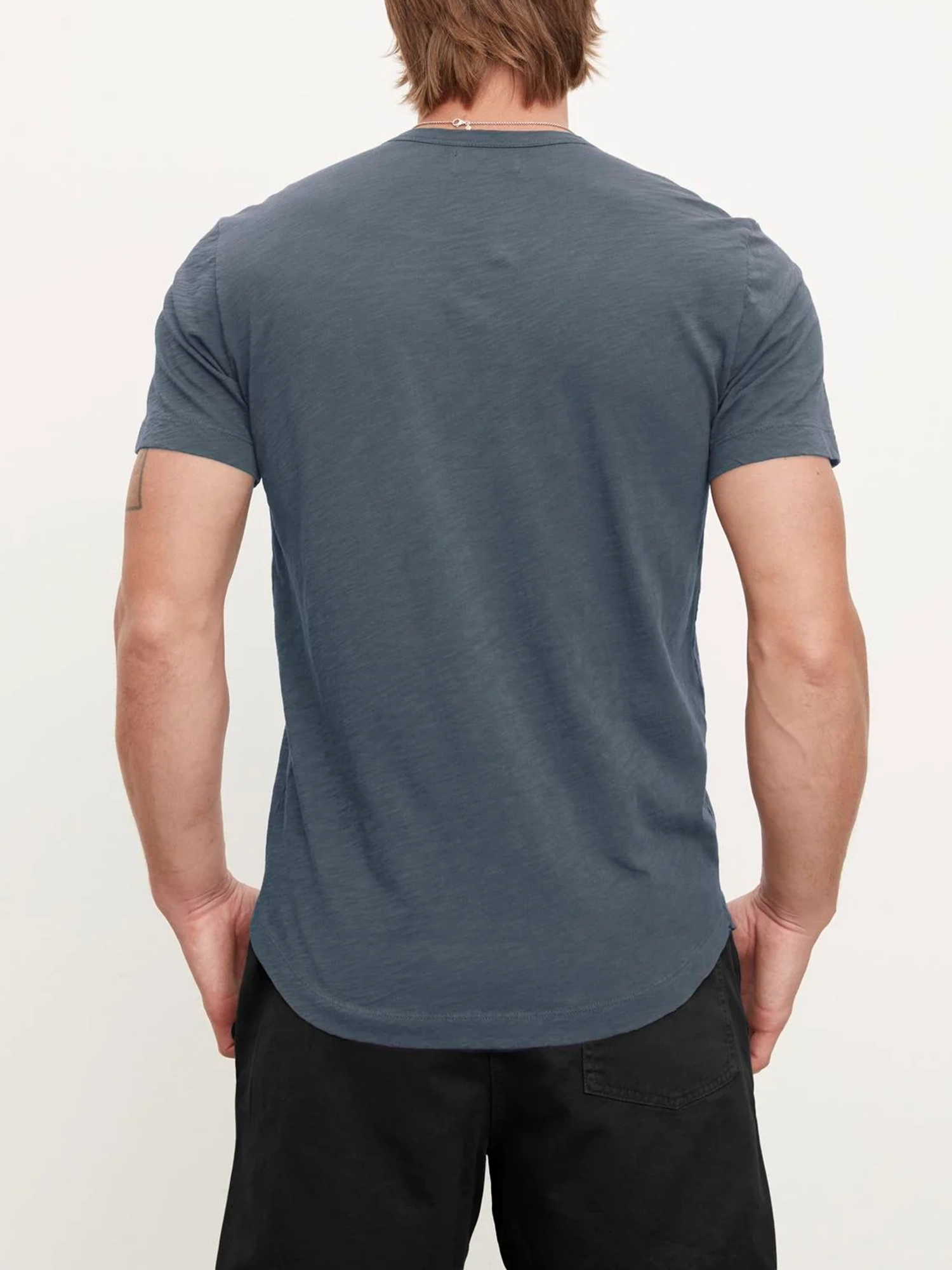 Men's Low Saturation Colors Cotton T-Shirt