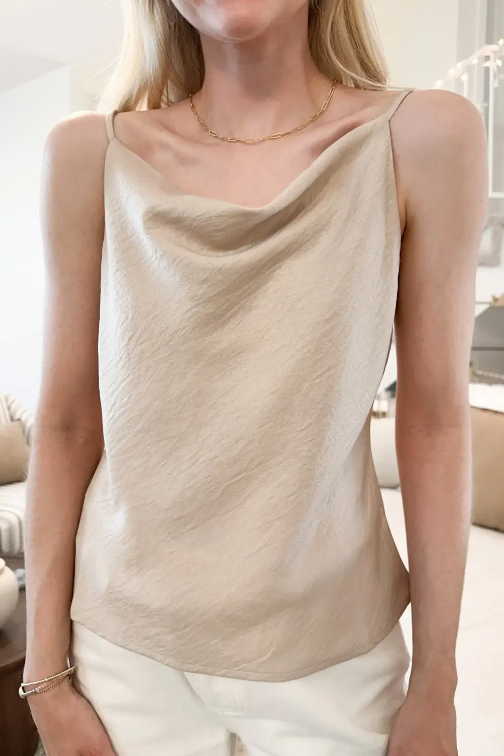Soft Satin Cami Top
