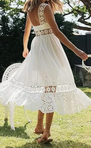 Event Ready Refined Women's Midi Dress