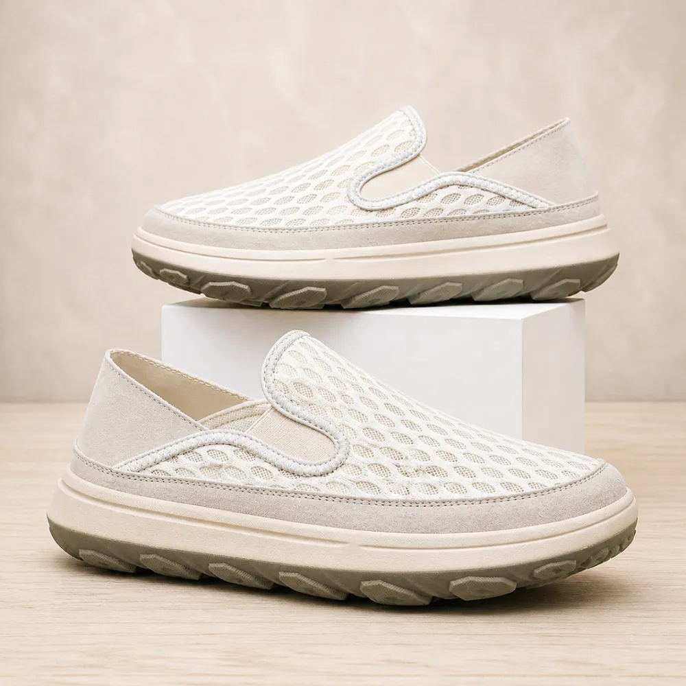 Breathable Casual Slip Ons