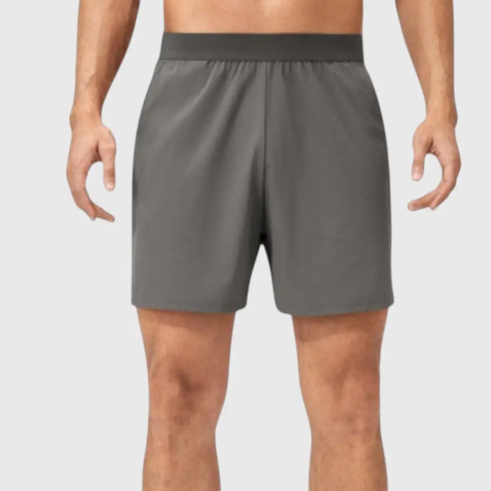 Elastic-Waist Quick-Dry Lightweight Men's Athletic Shorts