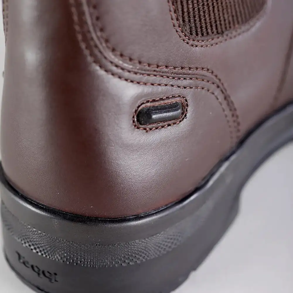 Weather-Ready Leather Paddock Boots