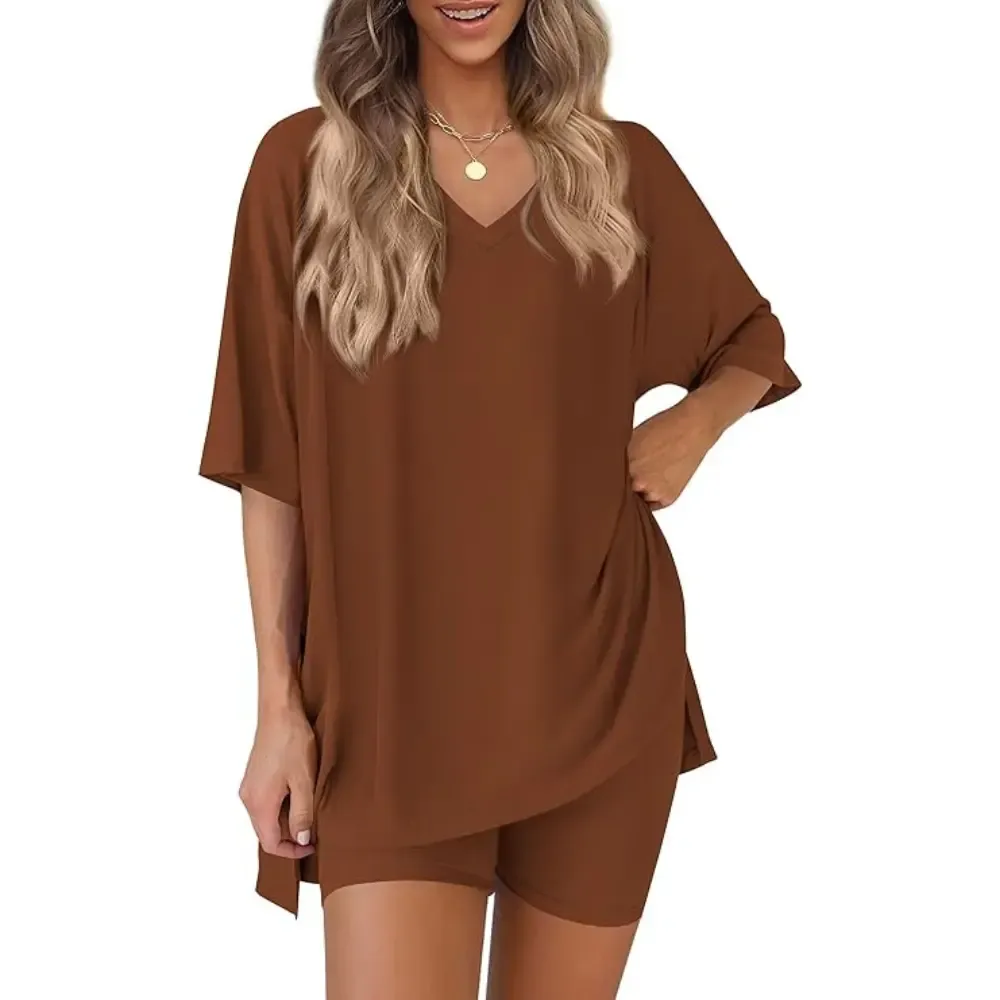 Women's Casual Loose Two-Piece Set🔥8-Pack - All Colors Included