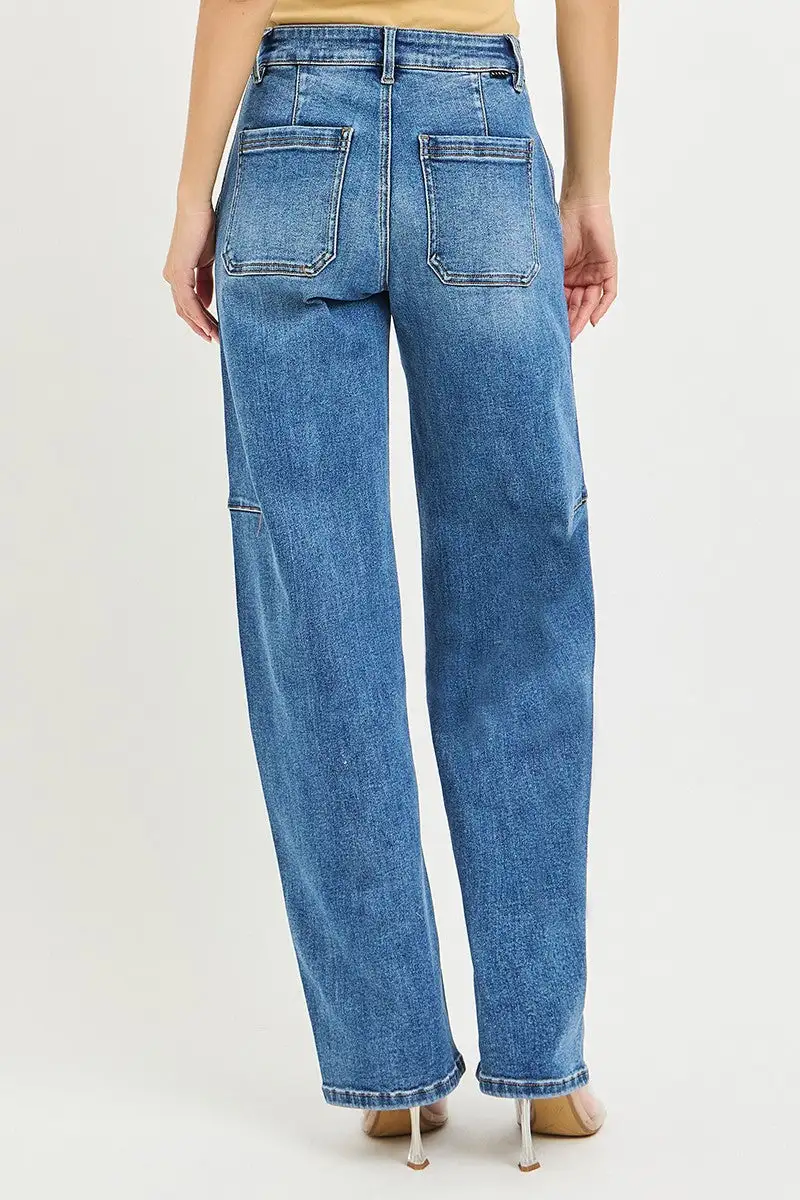 Clean Polished Denim Jeans