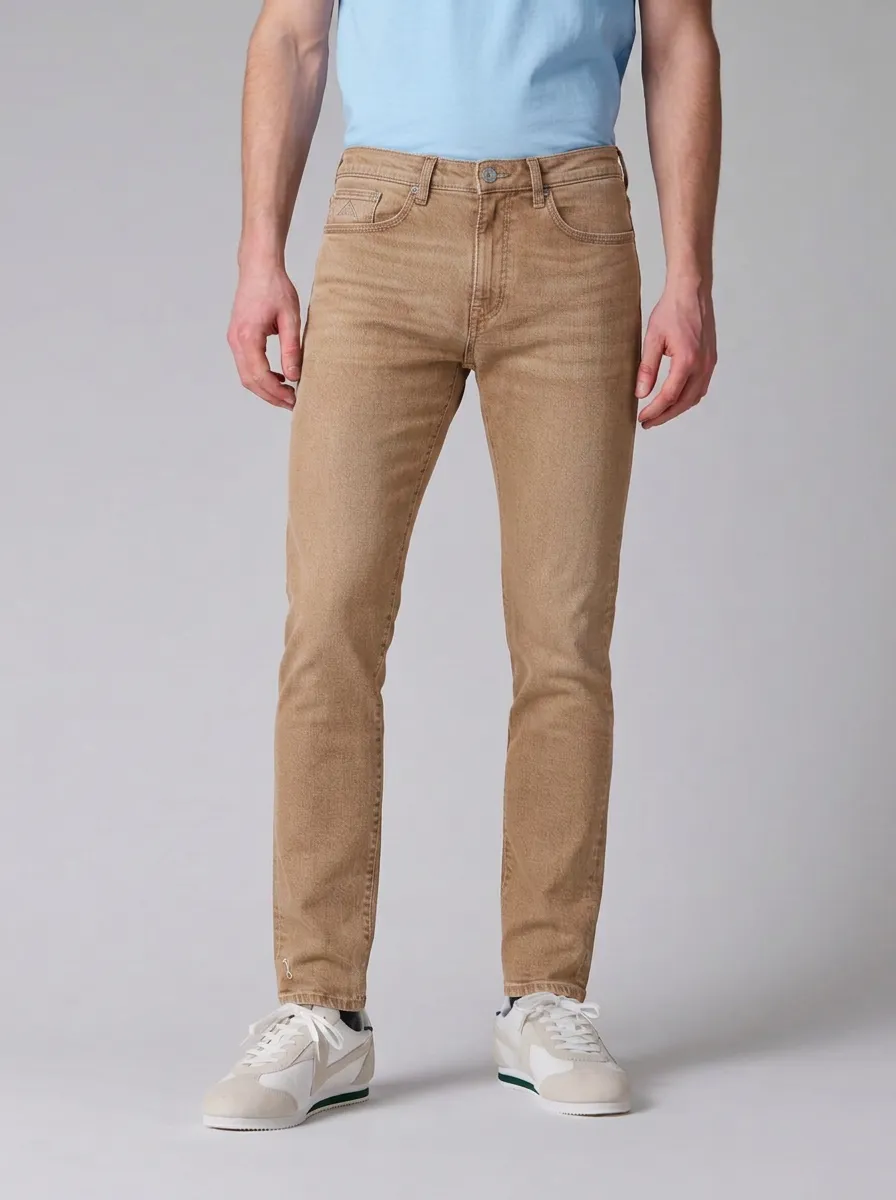 Men's Streamlined Comfort Slim Fit Stretch Denim Jeans