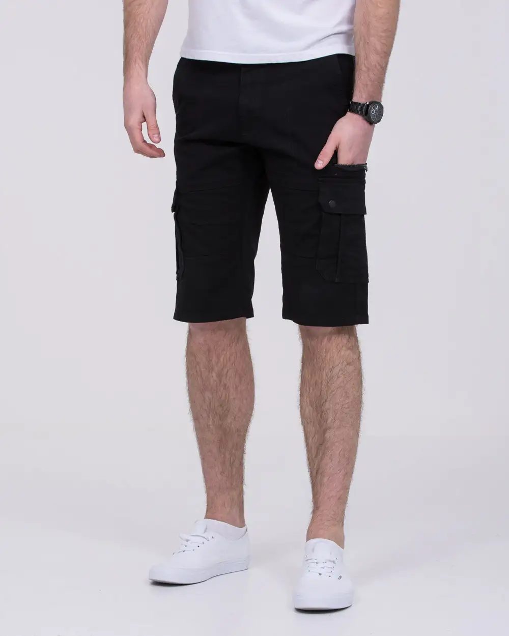 Contemporary Multi Pocket Cargo Shorts