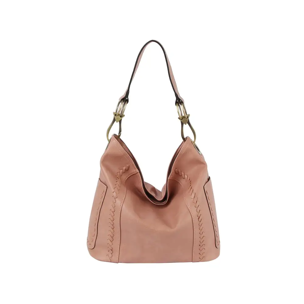 Everyday Detail Pocketed Hobo Shoulder Bag