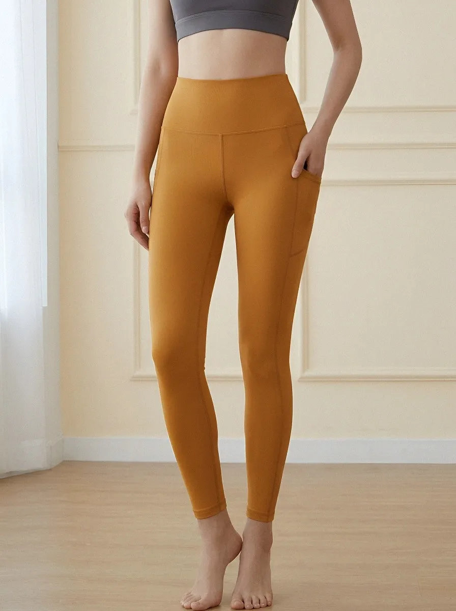 Women's High-Waisted Pocket Yoga Leggings