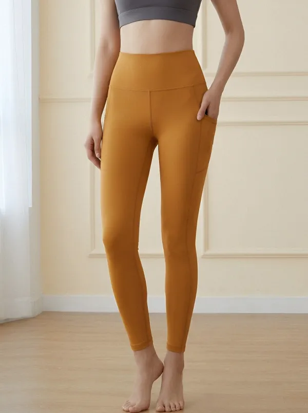 Women's High-Waisted Pocket Yoga Leggings