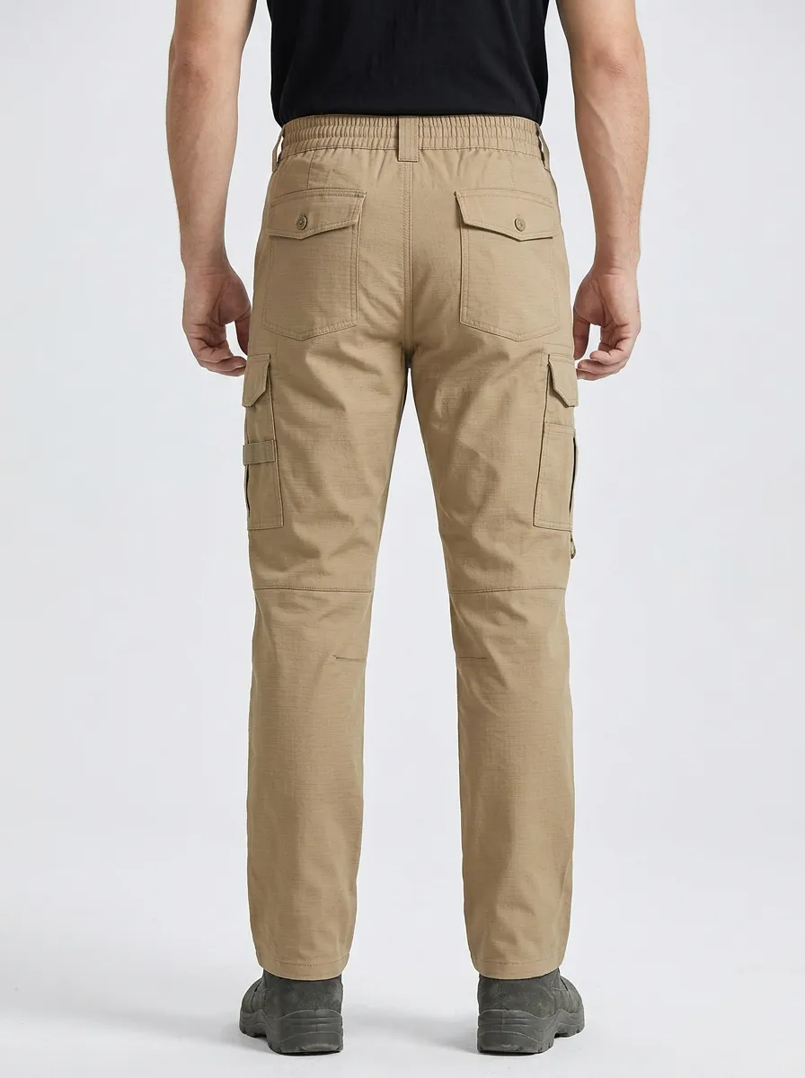 Men's Zip-Pocket Tactical Trousers