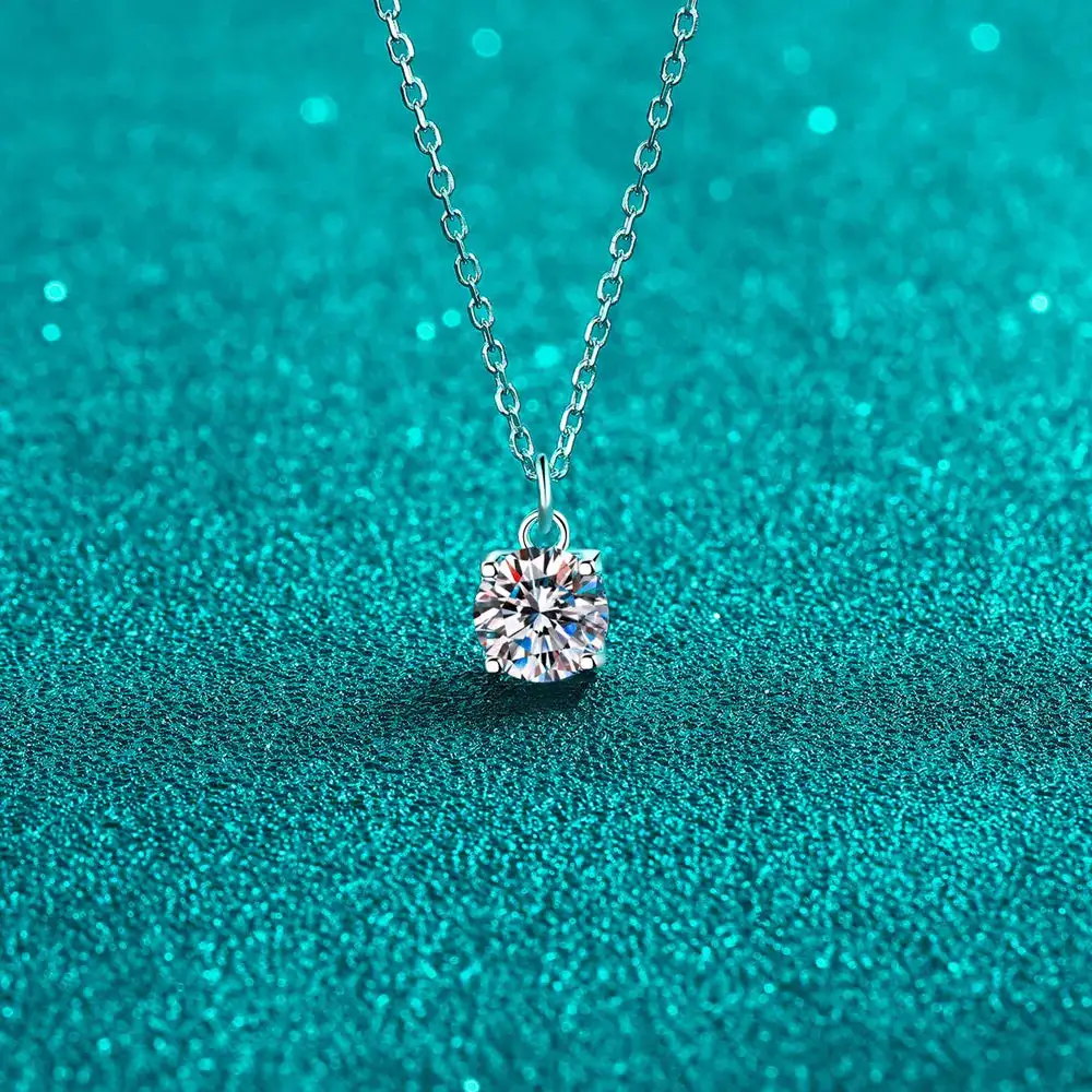 Minimal Profile Pendant Necklace