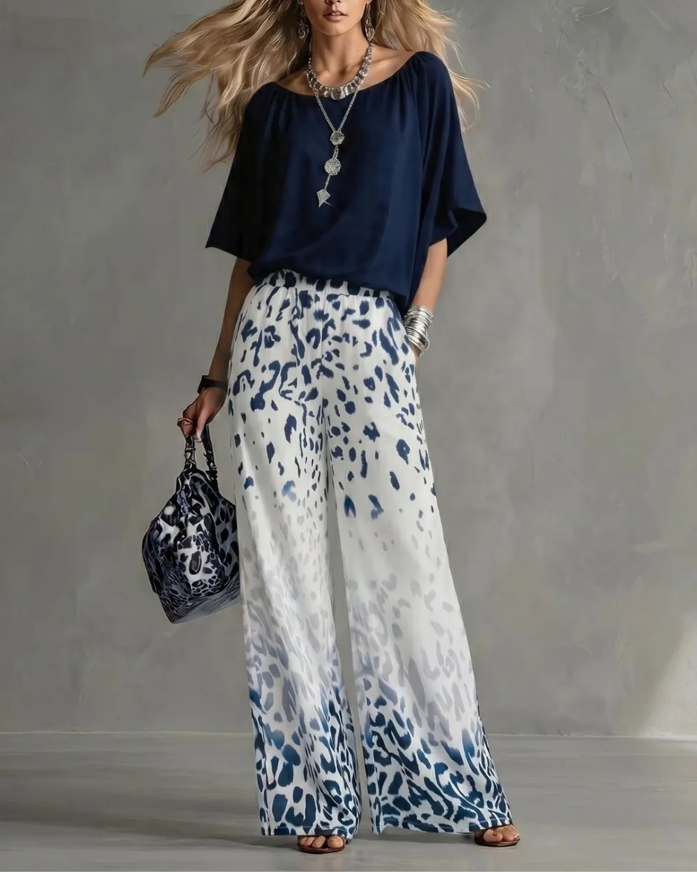 Ombre Leopard Set