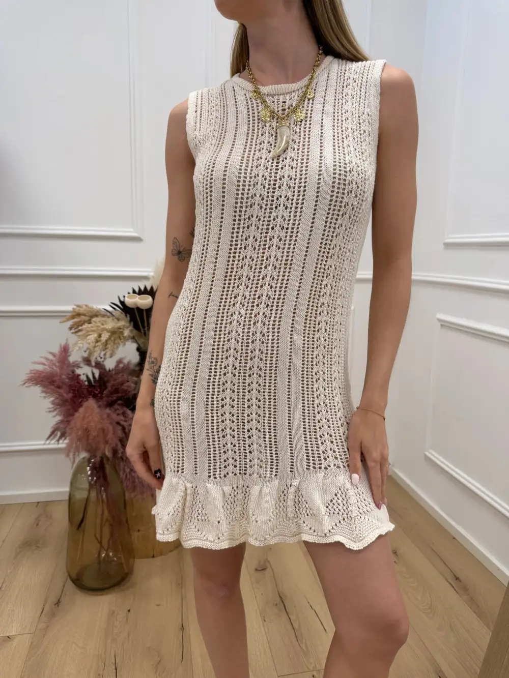 Easy Drape Mini Dress