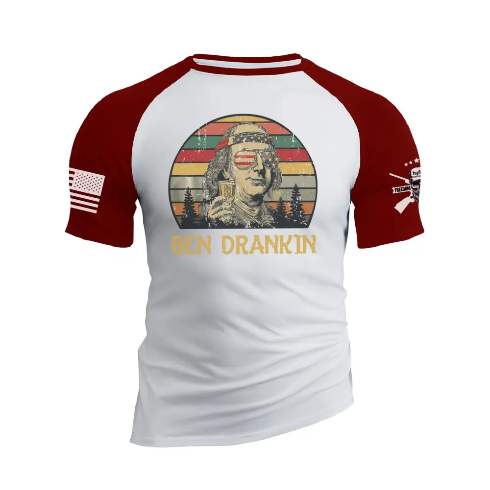 BEN DRANKIN RAGLAN GRAPHIC TEE