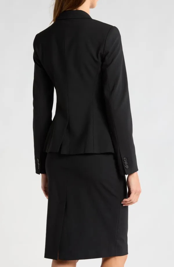 Stretch Wool Classic Suit Jacket