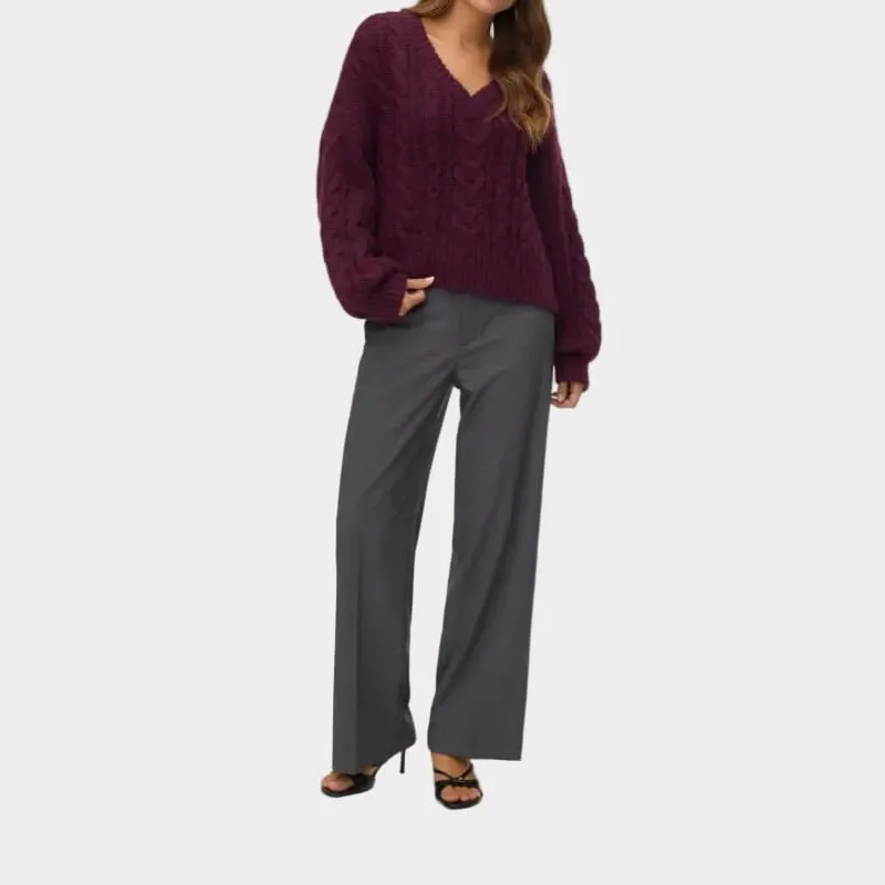 Straight-Leg Women's Trousers