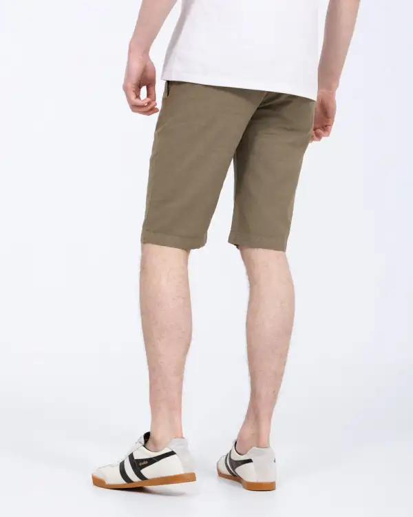 Contemporary Regular Fit Linen Shorts