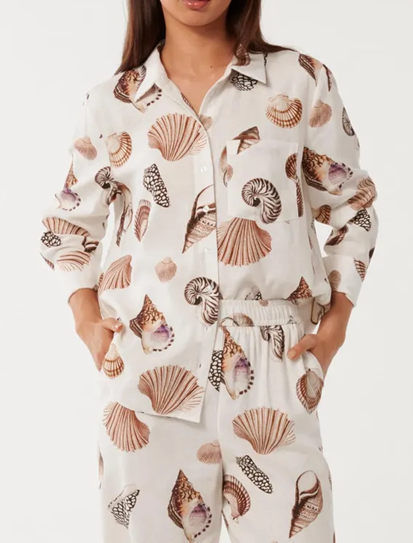 Oversized Linen Shirt