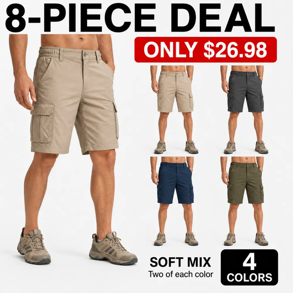 Men's Summer Tactical Outdoor Cargo Shorts