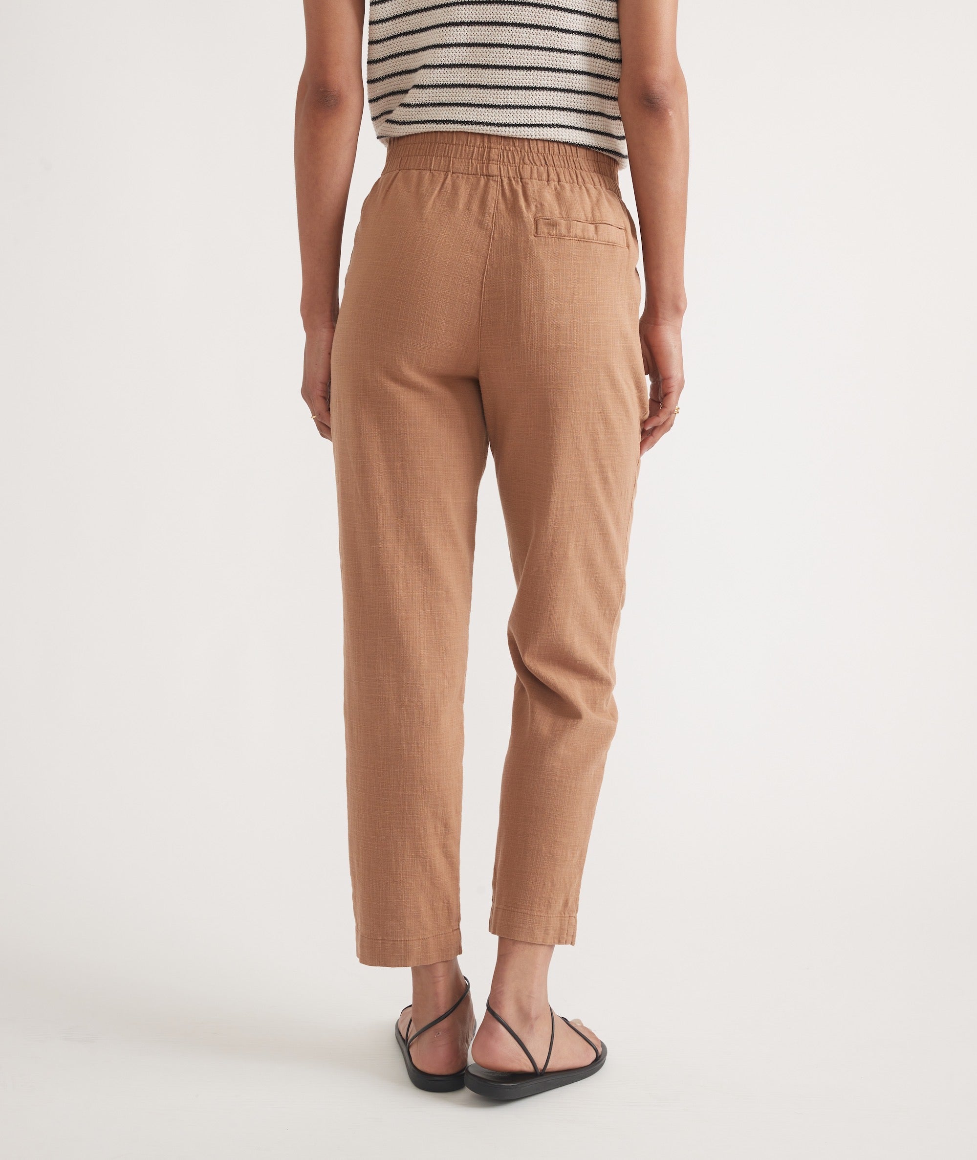 Desert Hue Cropped Trousers