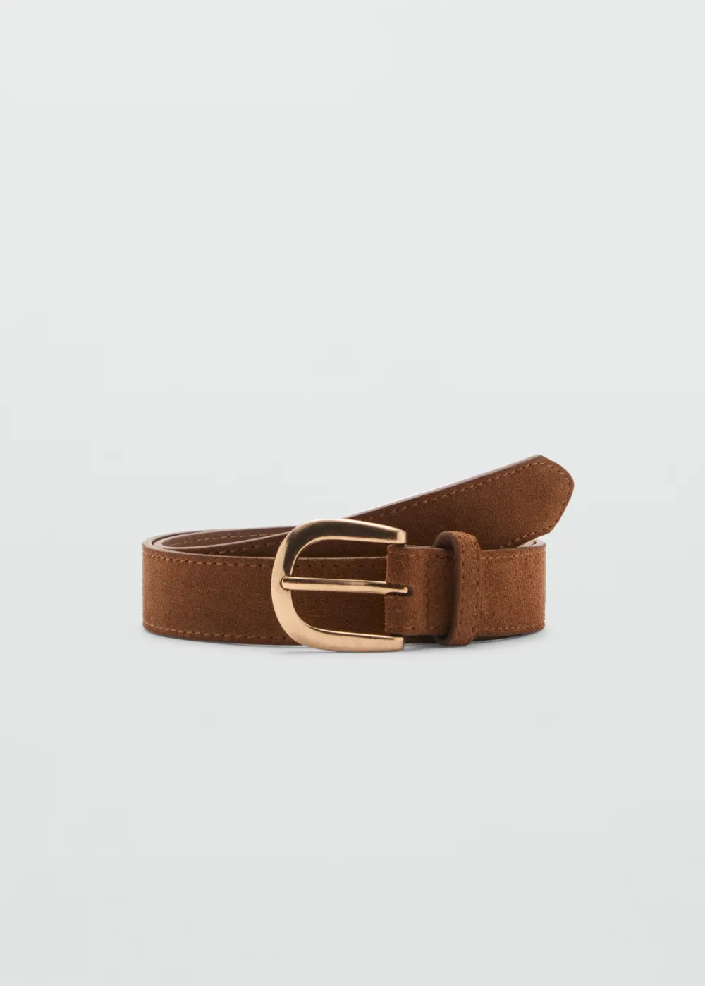 Casual Style Plain Suede Belts