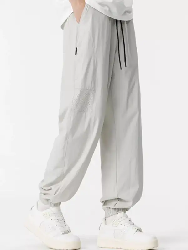 Men's Plus Size Lightweight Breathable Casual Pants