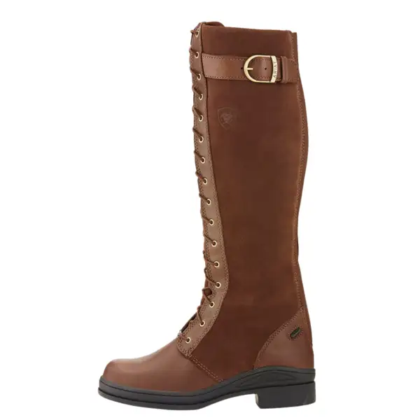 Modern Weather-Ready Leather Riding Boots