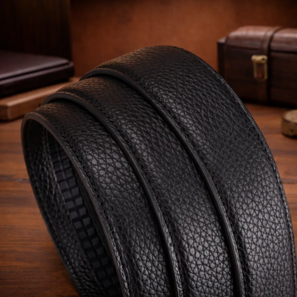 Smooth Automatic Leather Belt