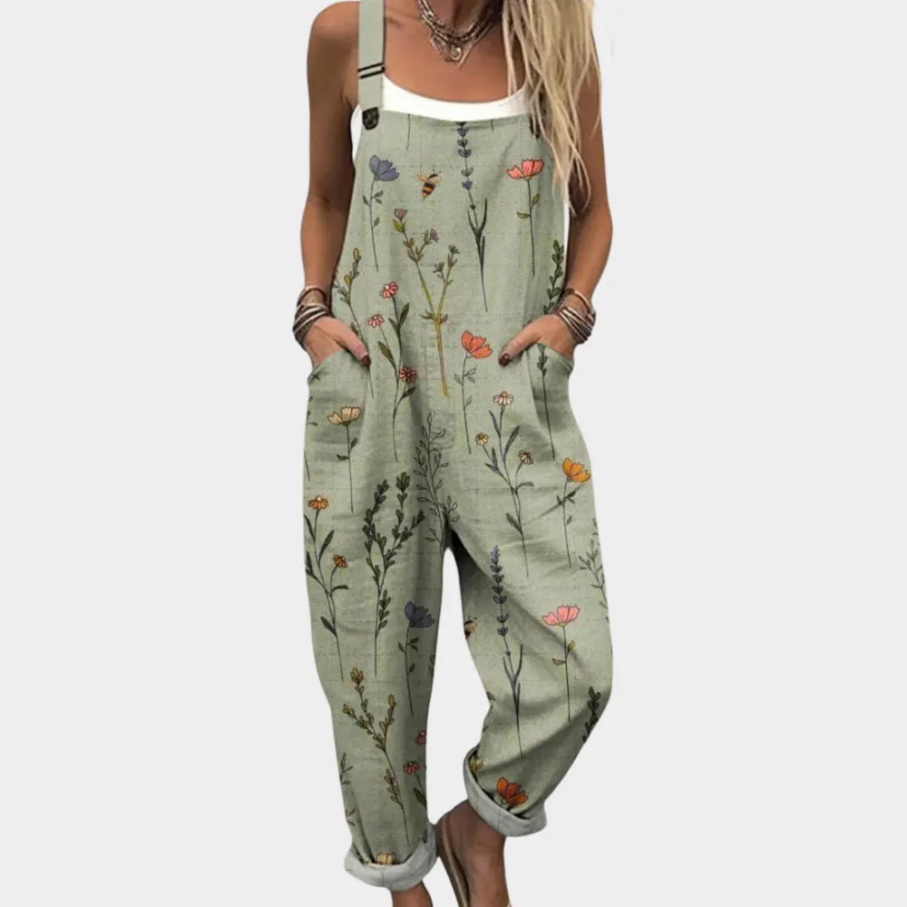Lightweight Wide Leg Jumpsuit