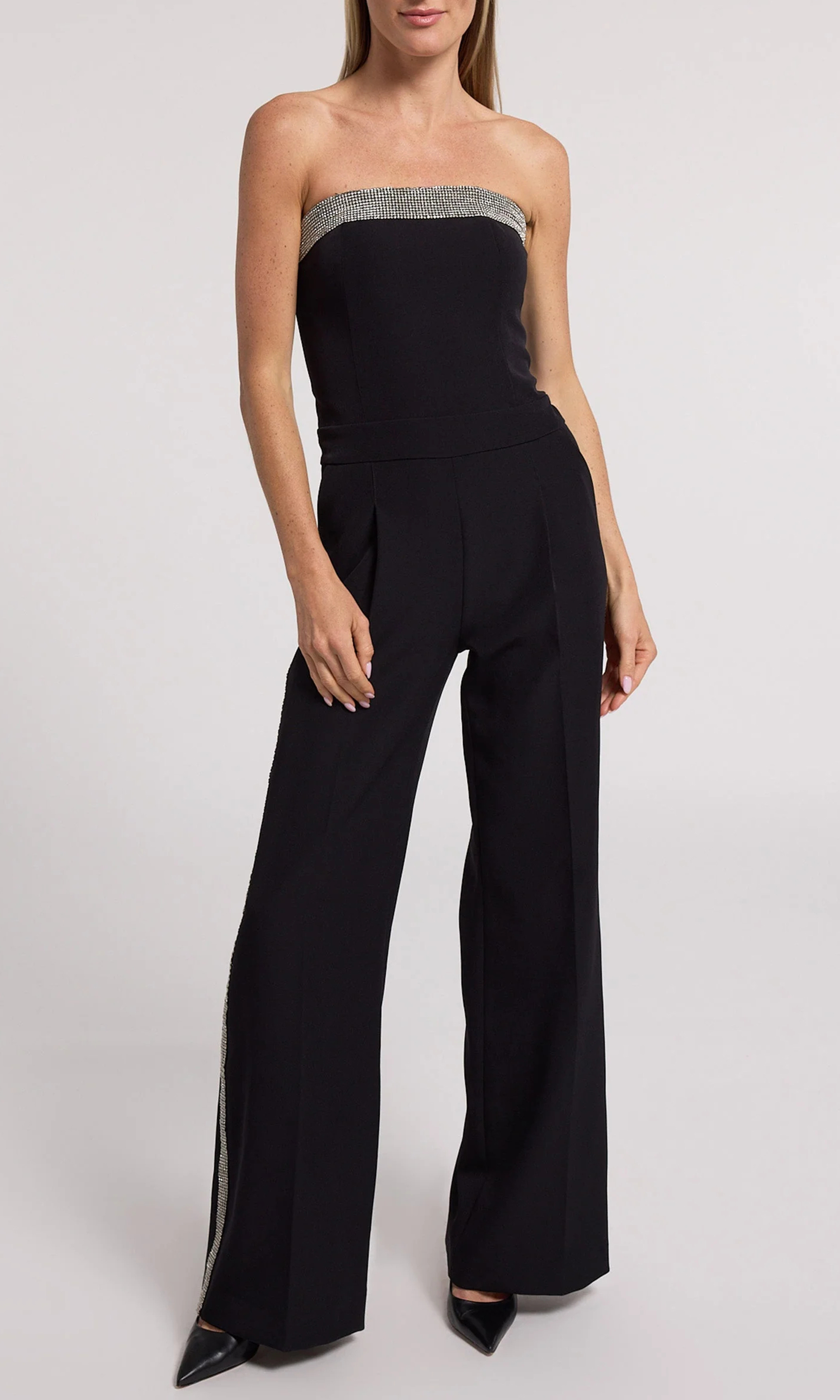 Unique Design Tube Top Jumpsuit