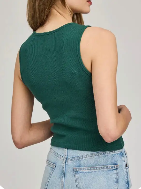 Effortless Ribbed Everyday Tank