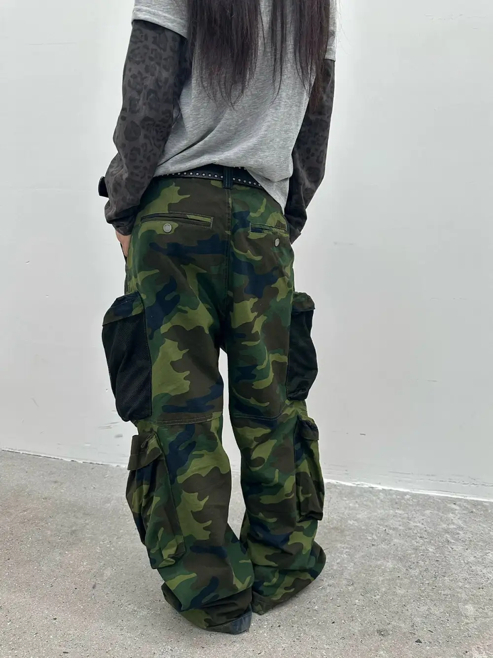 Statement Camouflage Cargo Pants