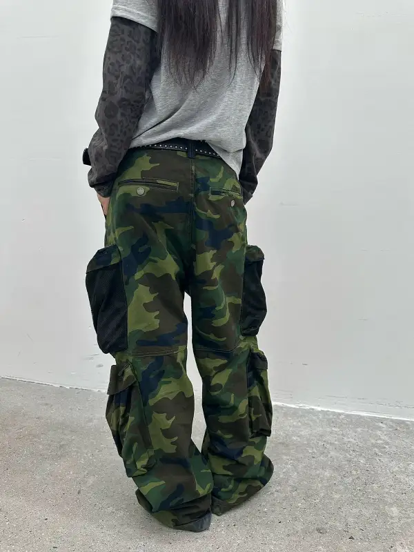 Statement Camouflage Cargo Pants