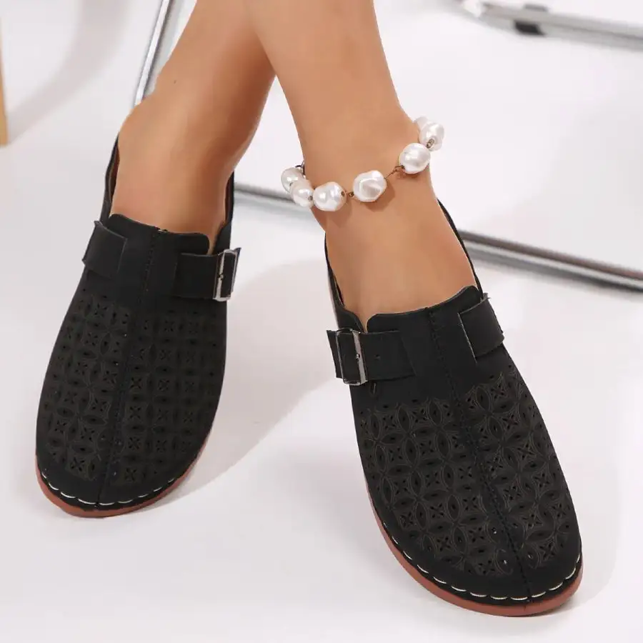 Round Toe Platform Loafer Shoes