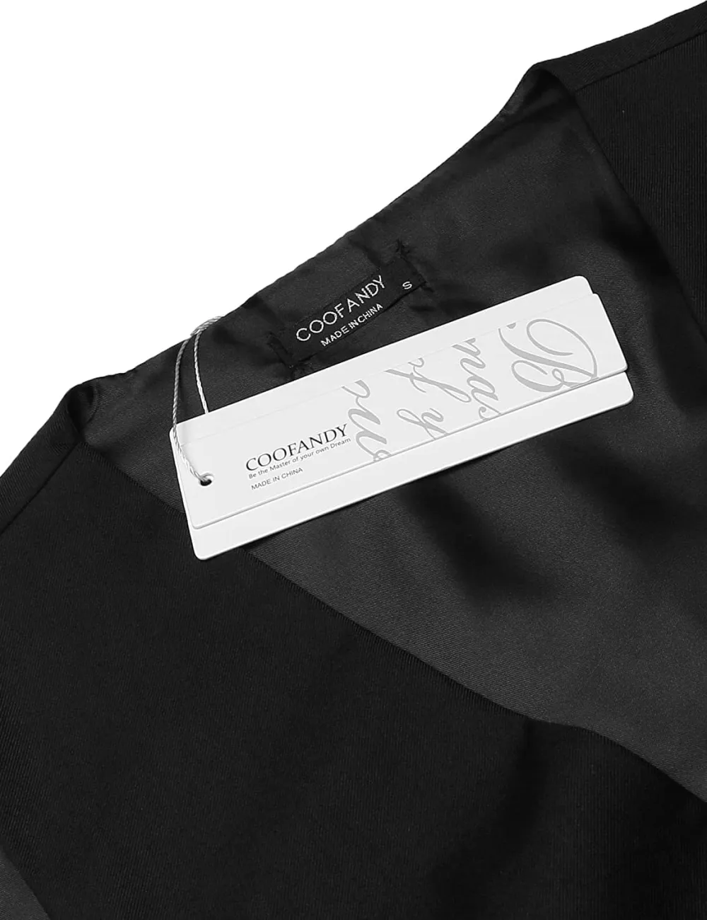 Slim Fit Business Suit Vest Jacket
