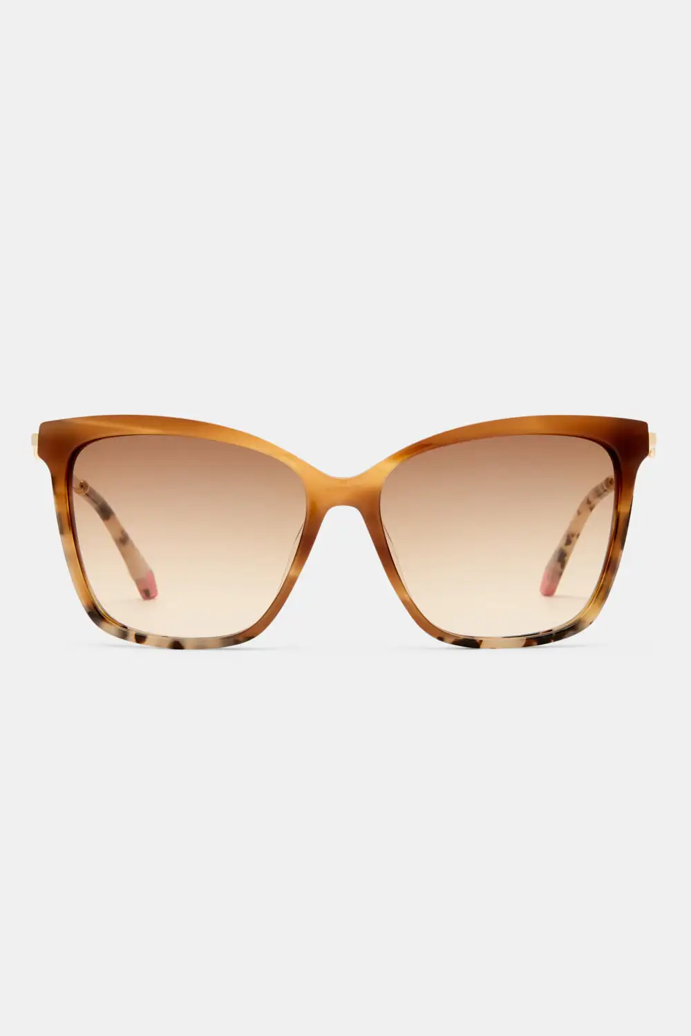 Abstract Print Detail Sunglasses