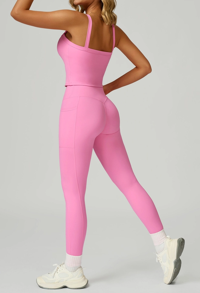 Wide Strap Activewear Set