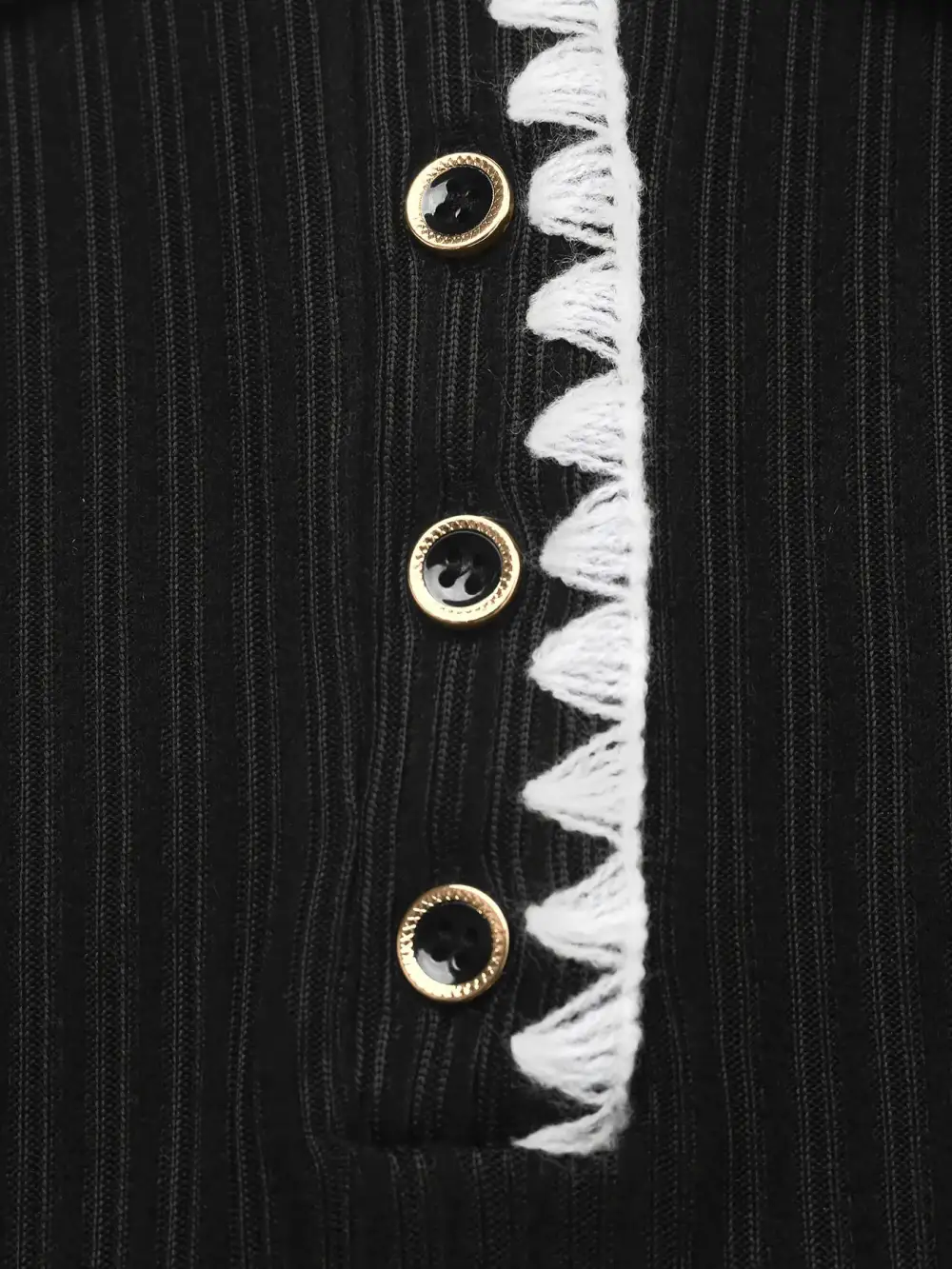 Textured Detail Long Sleeve Sweater Dress