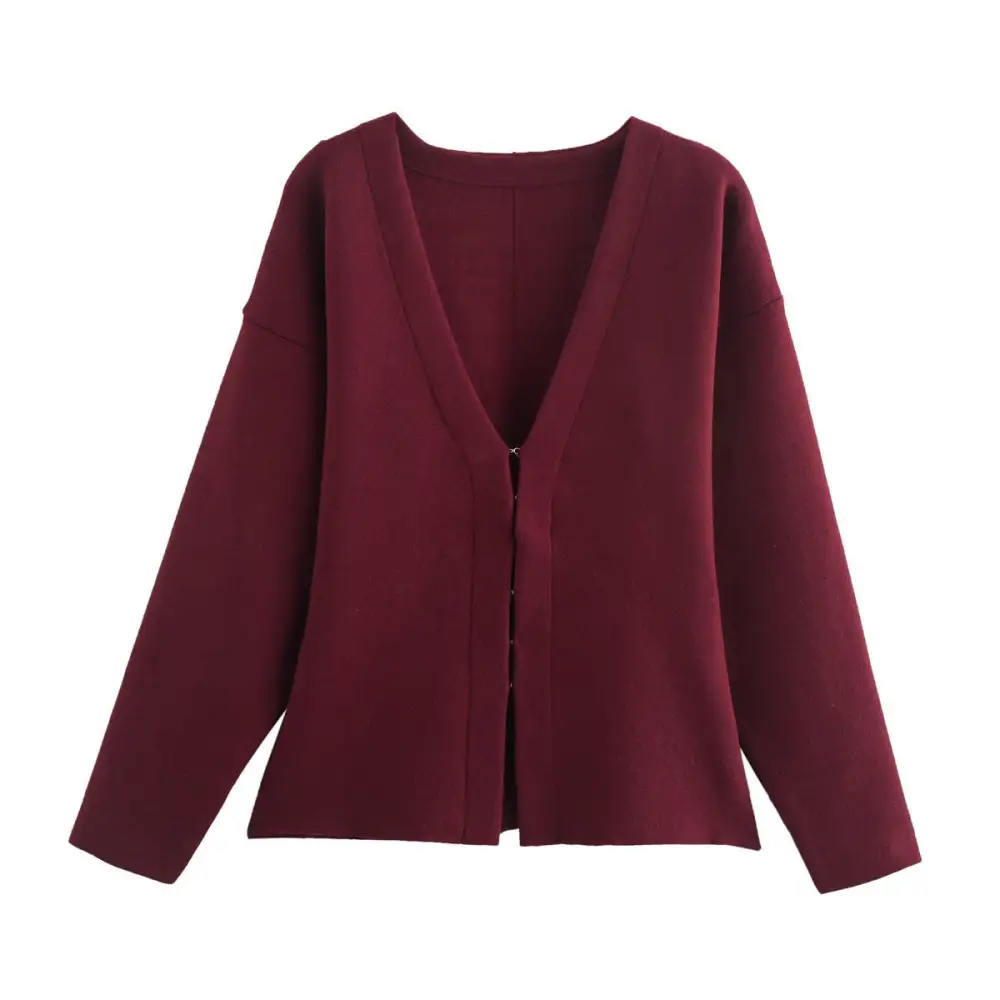Knit Jacket And Skirt Set