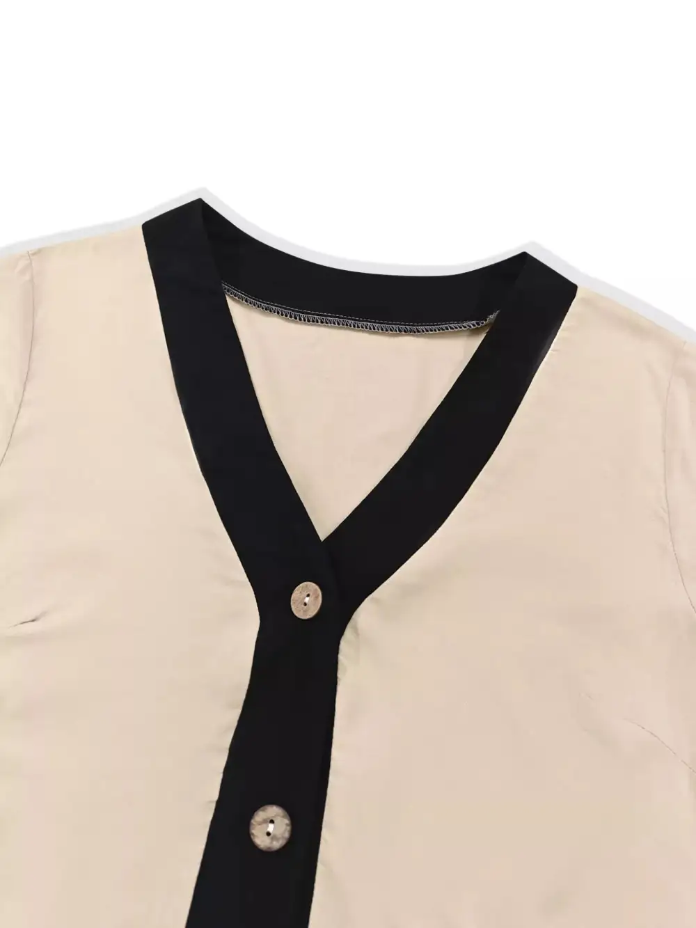 Finish Button Front Midi Dress