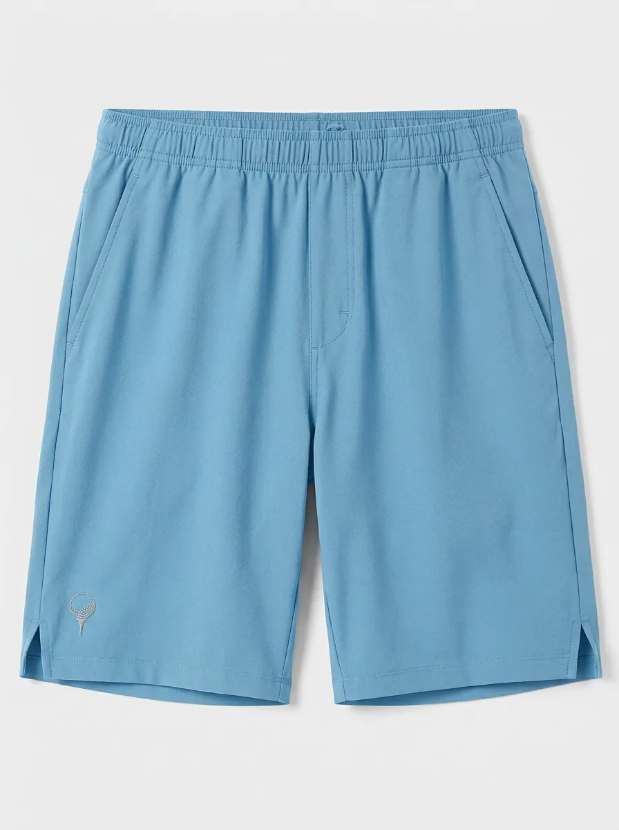 Course Golf-Ball Ball-On-Tee Golf Athletic Shorts