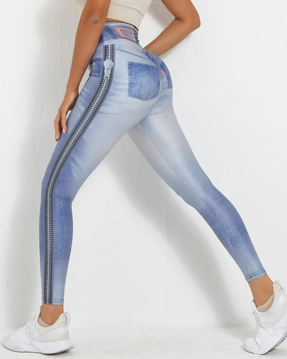 Pace Active Scrunch Denim Leggings