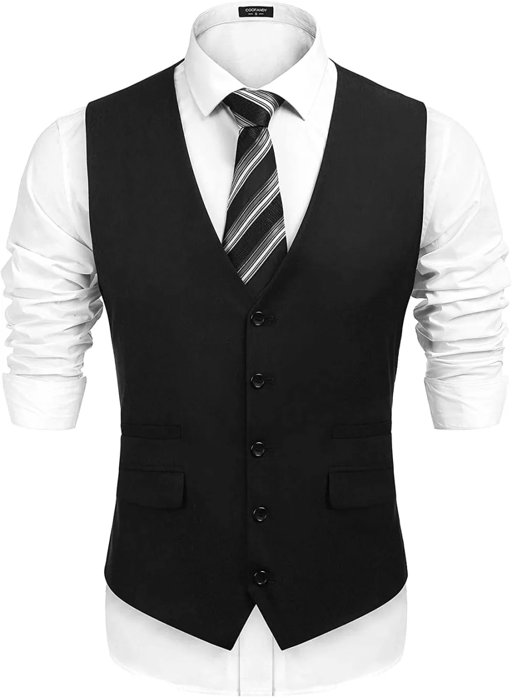 Slim Fit Business Suit Vest Jacket