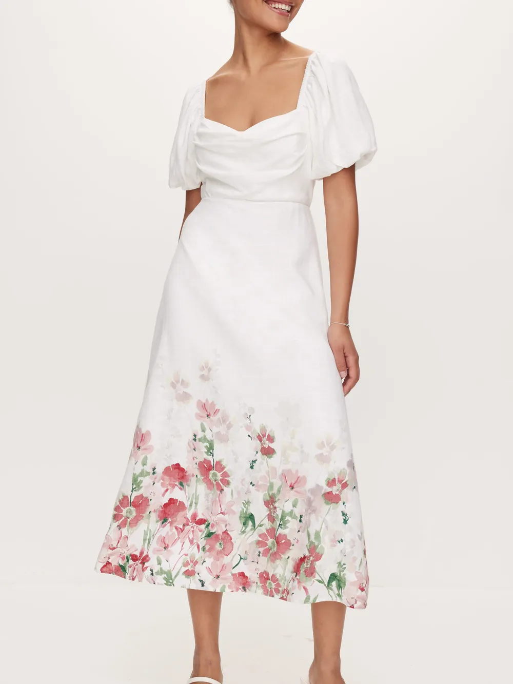 Daily Slight Stretch Midi Dress