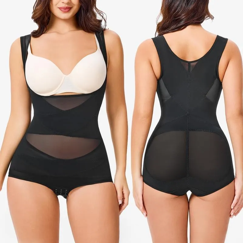 6PACK-Women's Clothing Mesh Breathable Basic faja Shapewear-ONLY 19
