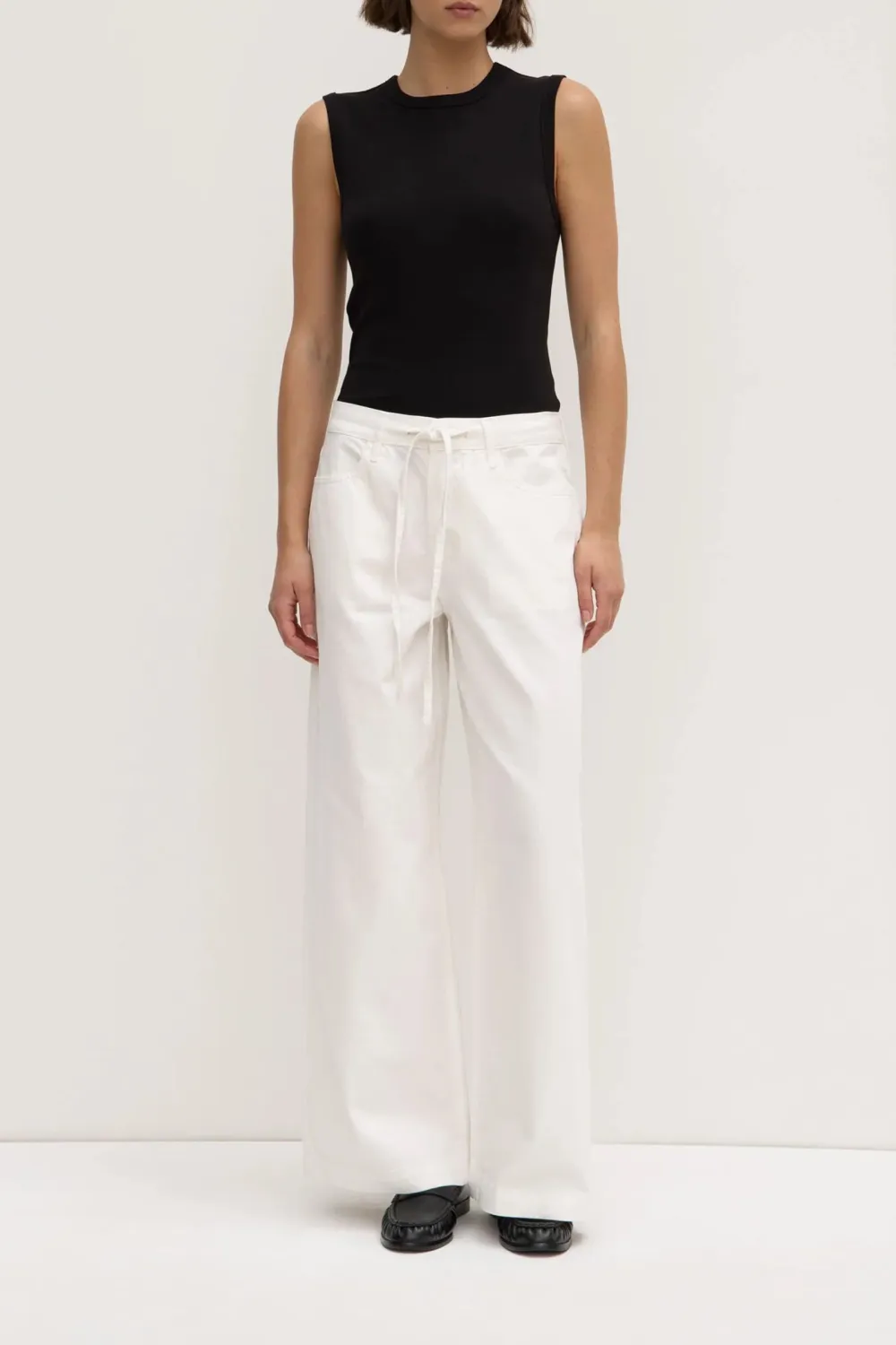 Twill Cotton Pants