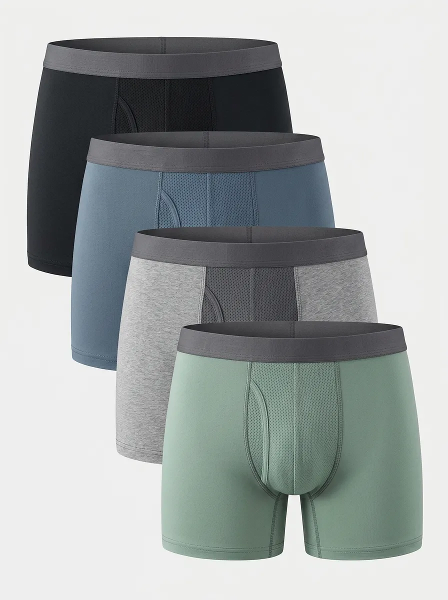 Classic Relaxed Fit Four Pack Briefs